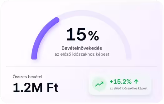 Projekt siker és összes bevétel